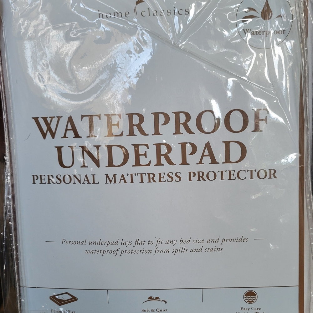 Home Classics Waterproof Underpad Mattress Protector Quantity 2